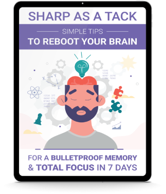 Sharp as a Tack brain focus ebook bonus included with NiteHush Pro purchase